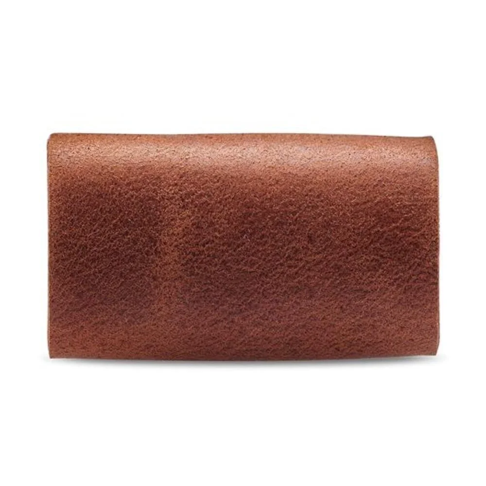 Safety Razor Head Protecting Leather Cover, Genuine Cowhide Leather Double Edge